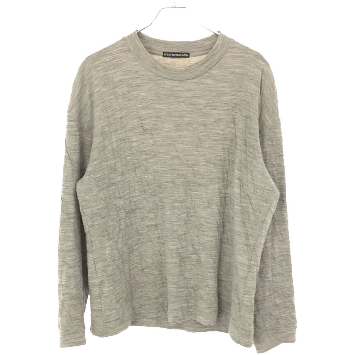ISSEY MIYAKE MEN イッセイミヤケ メン 19AW シワ加工プルオーバー 