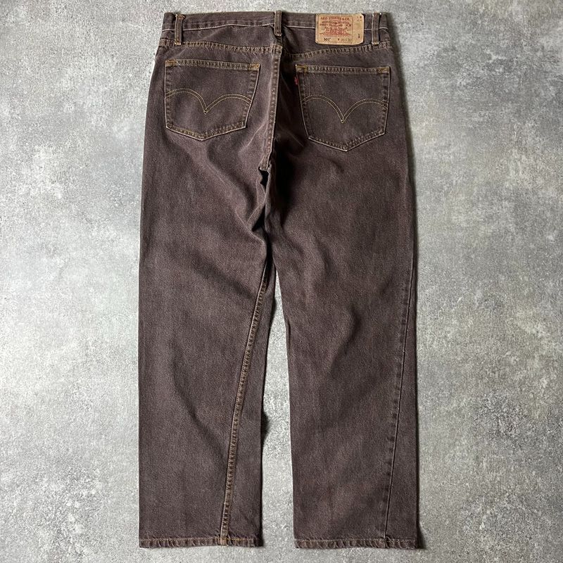 00s USA製 Levis 501 0632 先染め カラー デニム パンツ 36 30 / 00 