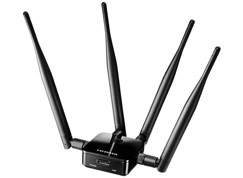 アイ オー データ WiFi 無線LAN 子機 11ac 1300Mbps USBバスパワー IPv6 土日サポート 日本メーカー WN-AC1300UA