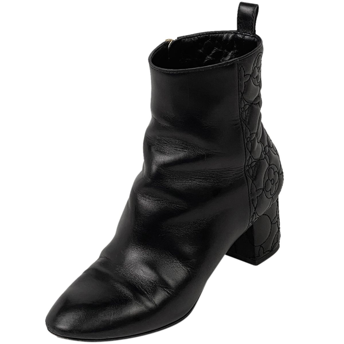 ルイ・ヴィトン Louis Vuitton キルティング ショートブーツ  