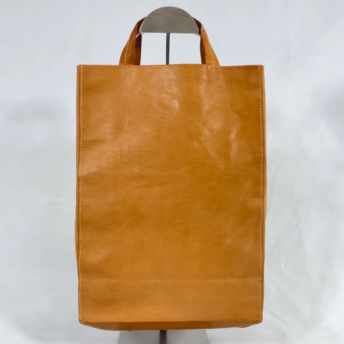 BREE】ブリーsimply 紙袋のようなヌメ革トートバッグ大 美品