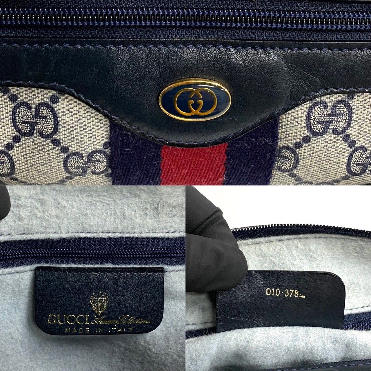 極 美品 GUCCI グッチ オールドグッチ ヴィンテージ シェリー
