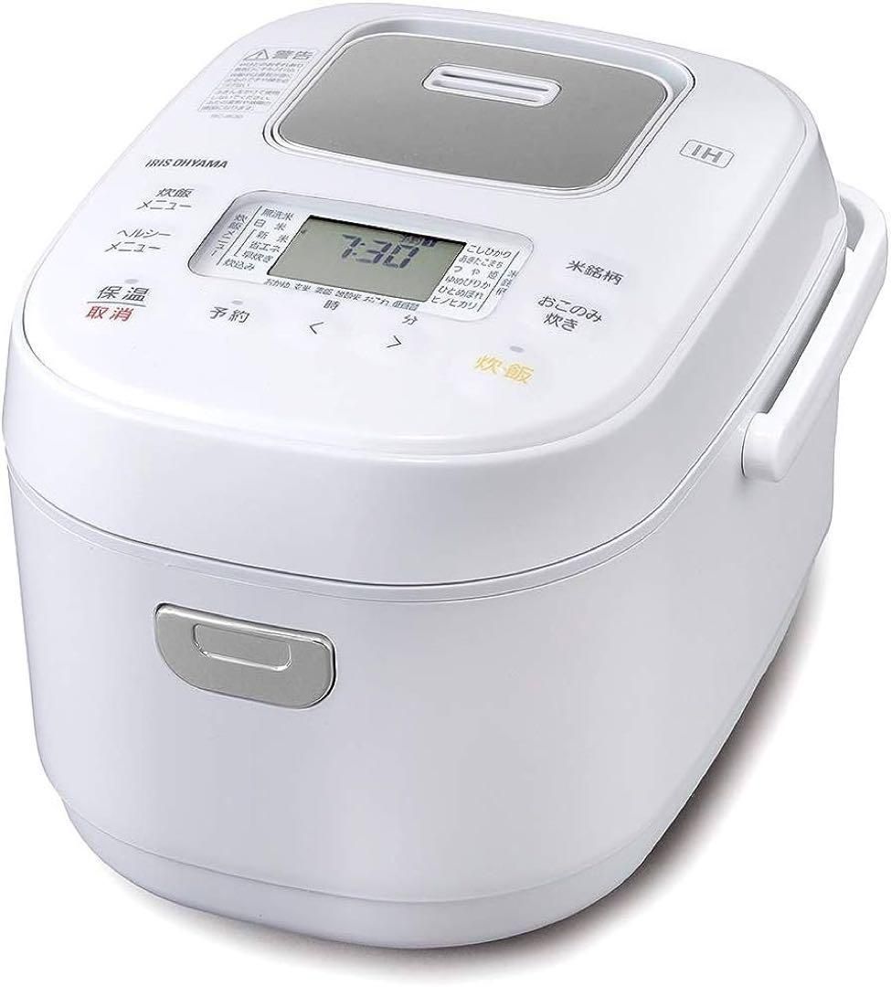新品未開封 アイリスオーヤマ 炊飯器 米屋の旨み RC-IK50-W