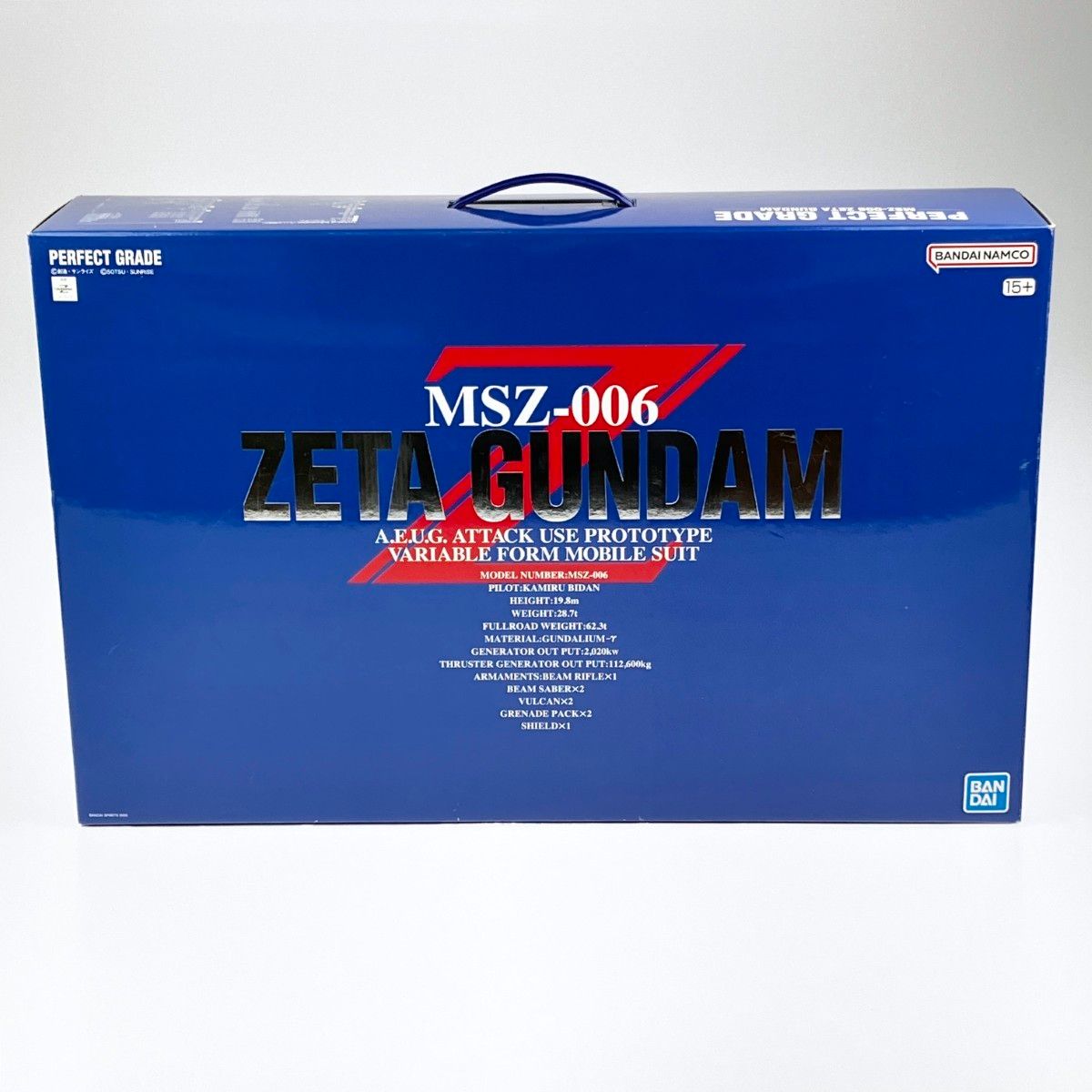 ▽▽ PG 1|60 MSZ-006 ゼータガンダム 未組立品