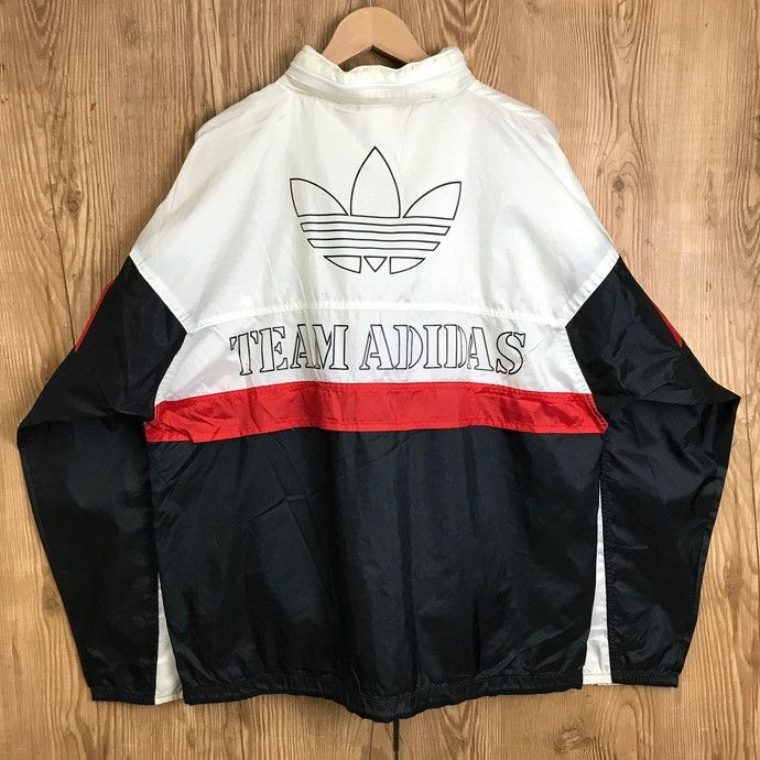 90s アルゼンチン代表　アディダス　ナイロンジャケット　シルバータグ 90s 銀タグadidas ナイロンジャケットトラックジャケット