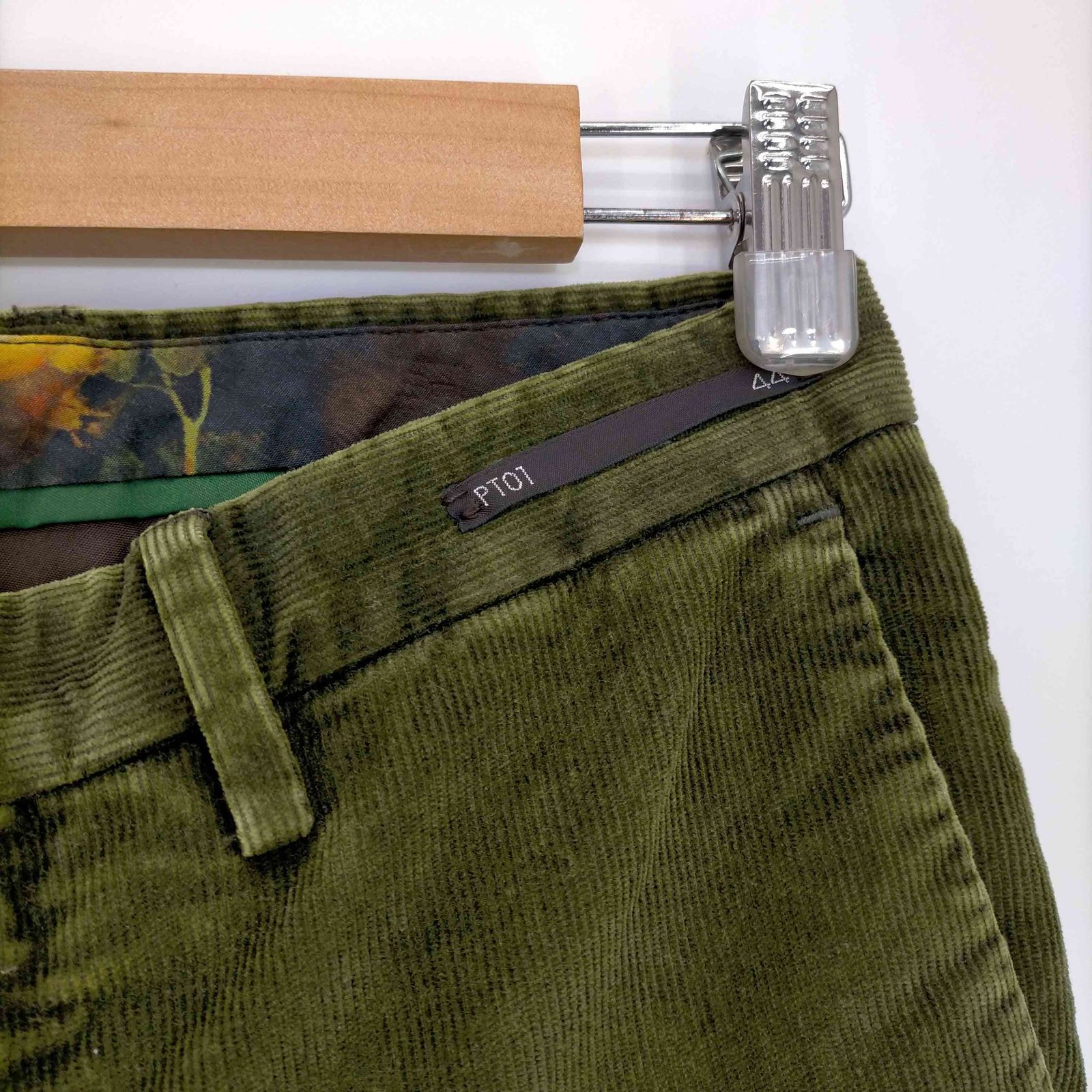 ピーティーゼロウーノ PT01 Anvers SUPER SLIM FIT コーデュロイパンツ 