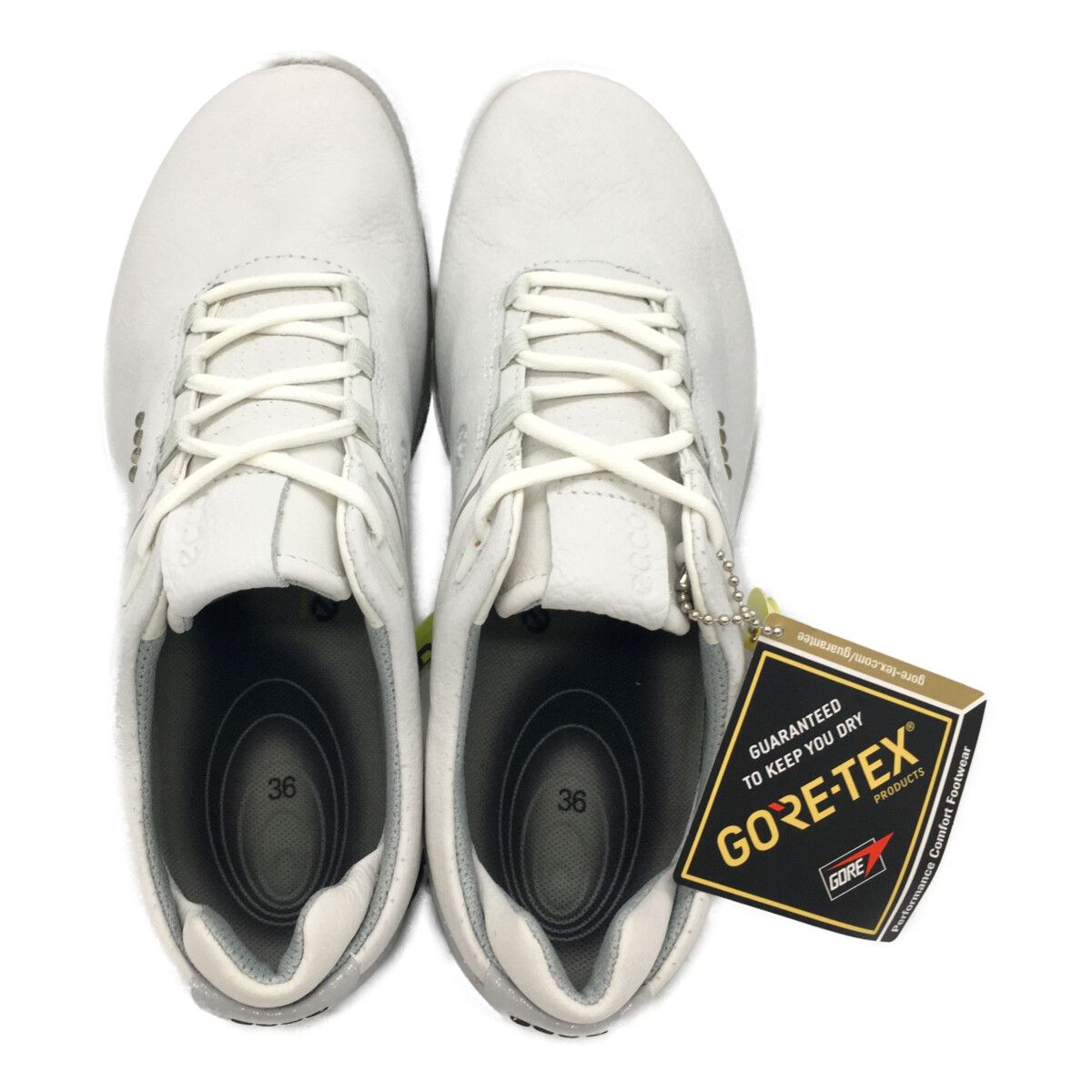 ECCO - coco 未使用品 エコー ecco ゴルフシューズ 36 23cm 白 ホワイト Biom G2 Gore-Tex 防水 [10156354510] 未使用品 エコー ecco ゴルフシューズ 36 23cm 白 ホワイト Biom