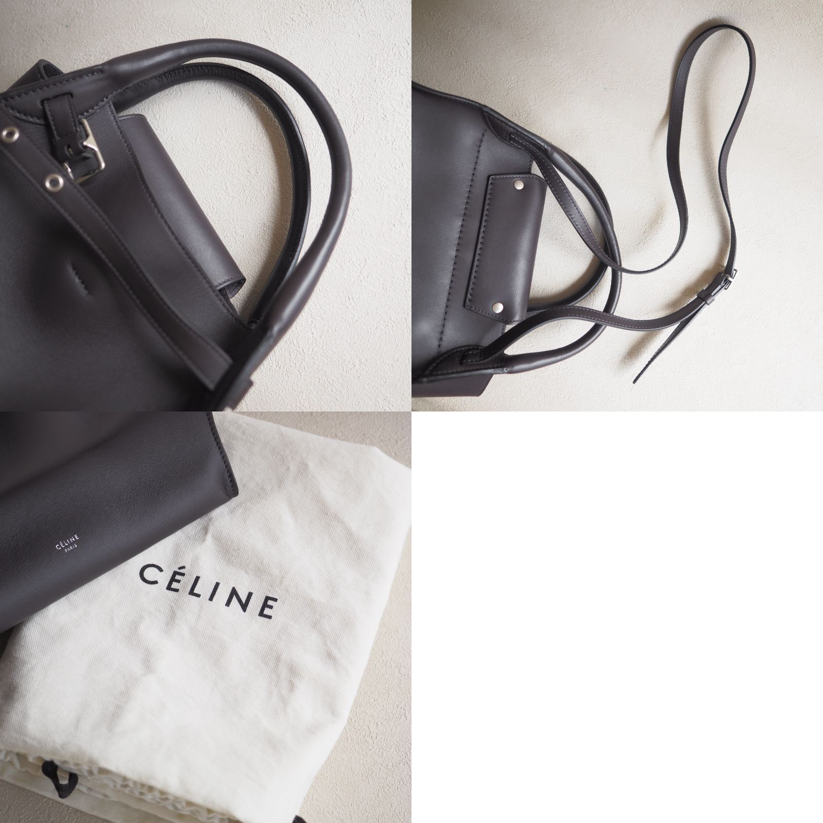 未使用極美品☆ セリーヌ CELINE ビッグバッグ スモール 2way ハンドバッグ トートバッグ ショルダーバッグ レザー 黒ブラック ブランド  ◇ - メルカリ