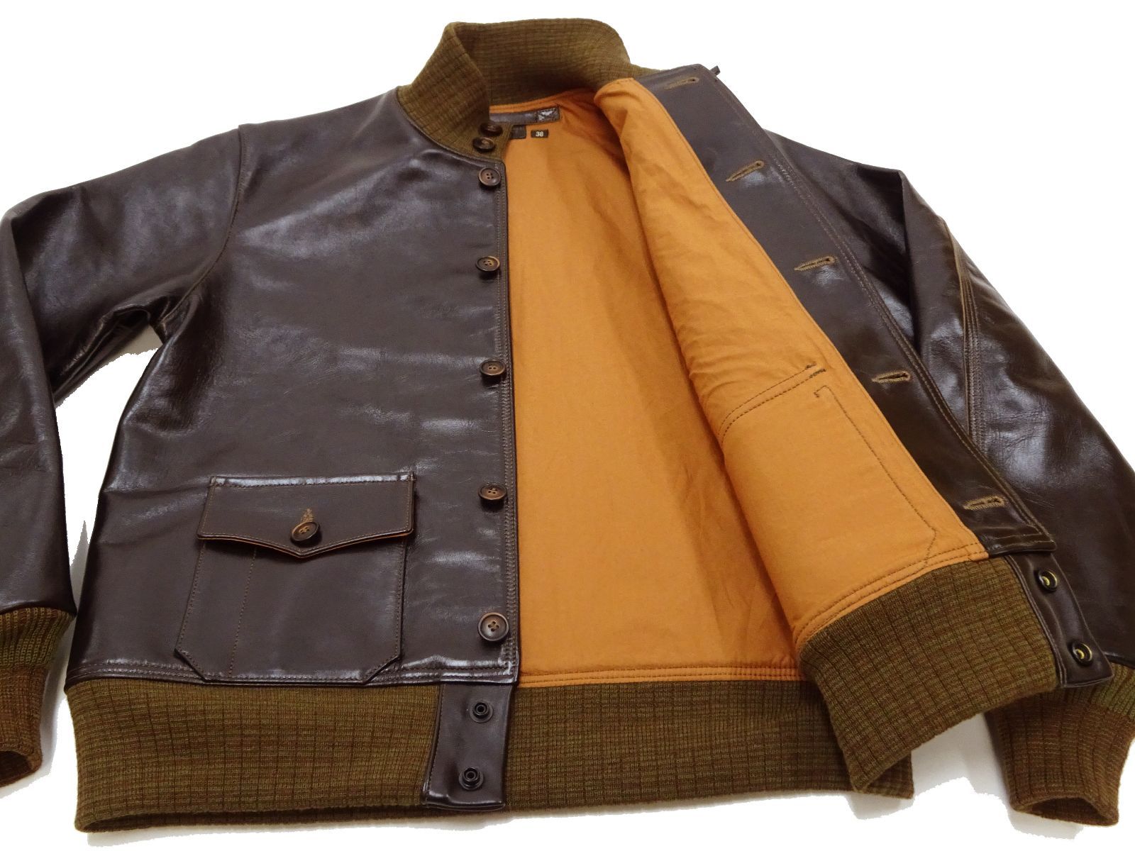 激渋 バズリクソンズ Type A-1 レザージャケット フライトジャケット