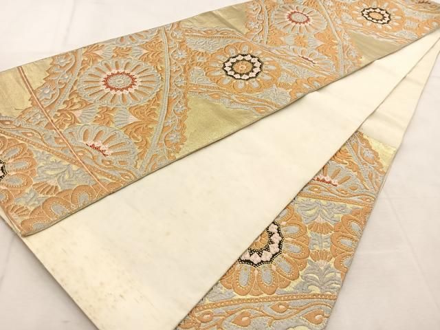 GY-15 袋帯　焦茶色系　幾何学模様　　ますいわ屋 六通 GY-15 袋帯 焦茶色系 幾何学模様 ますいわ屋 六通 - メルカリ