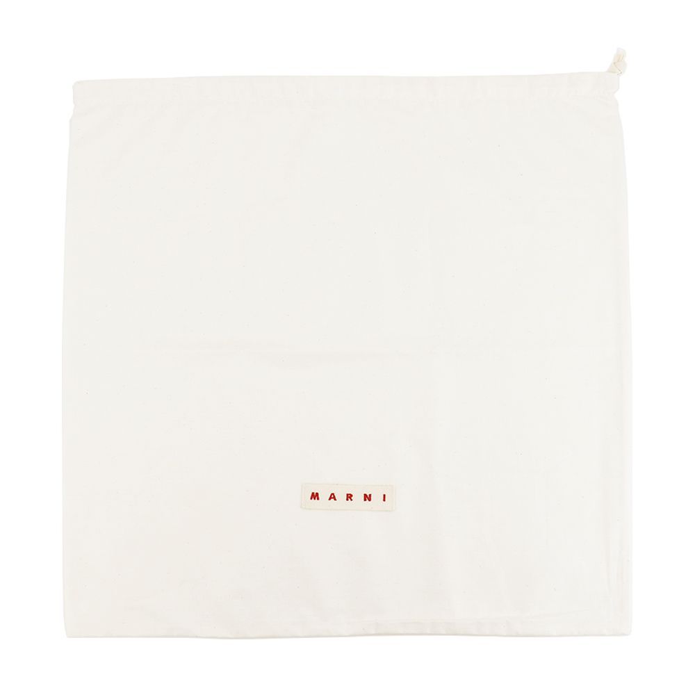 【新品・未使用】マルニマーケット　ステンシルバック　かごバック　ホワイト MARNI マルニ バッグ Marni Market ステンシルバッグ ホワイト