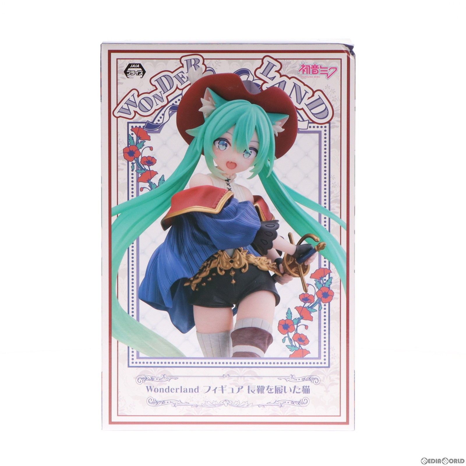 初音ミク Wonderland フィギュア 長靴を履いた猫 キャラクター・ボーカル・シリーズ01 初音ミク プライズ(451558400) タイトー