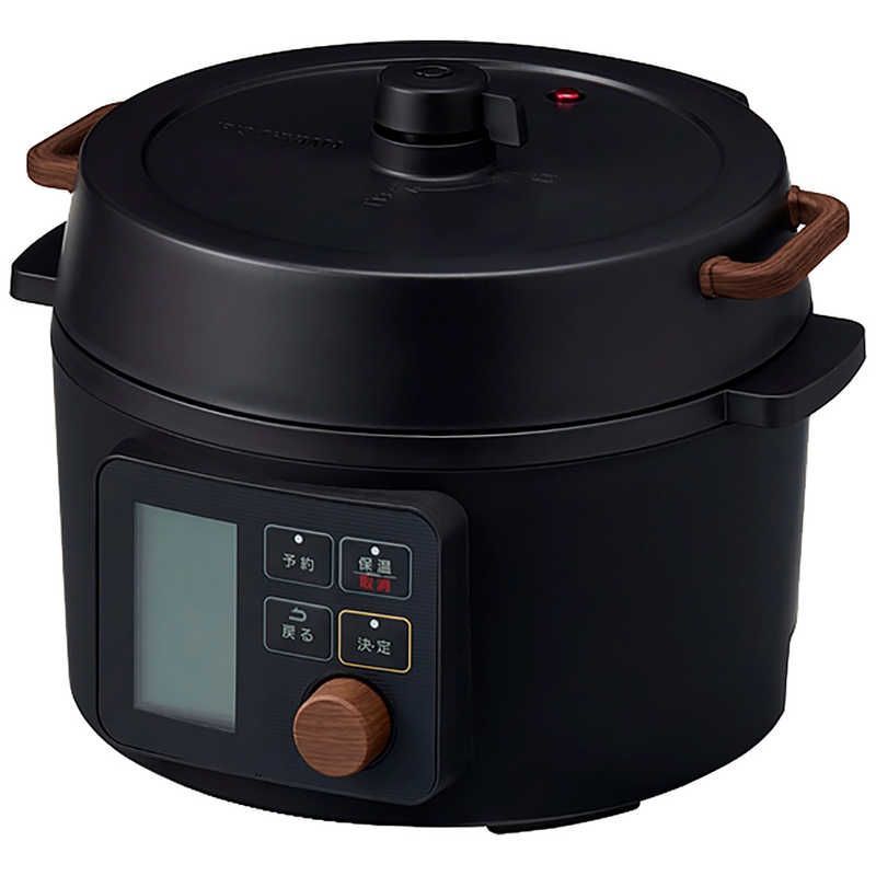 ♥ 未開梱 アイリスオーヤマ IRIS OHYAMA 電気圧力鍋 3.0L 液晶タイプ ブラック KPC-MA3-B