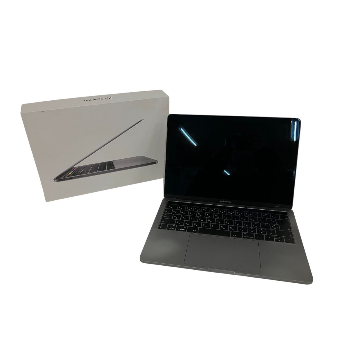 充放電回数131回 Apple MacBook Pro 13inch 2018 i7-8559U メモリ16GB SSD512GB バッテリー最大容量83% Sequoia アップル ノートPC 訳有 B10491738