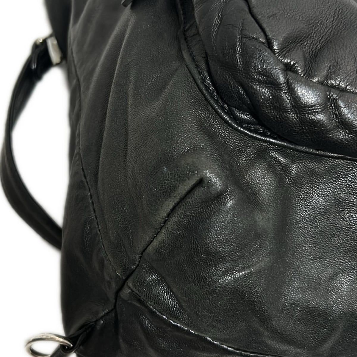美品 MARNI マルニ ナップサック ラムレザー ブラック リュック 2WAY MARNI(マルニ) リュックサック美品 - 黒 レザー - メルカリ