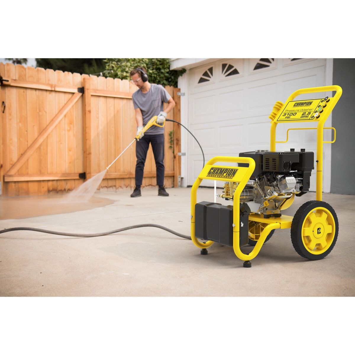 Champion 高圧洗浄機 3100 PSI 本体 Amazon | Champion Power Equipment 3100-PSI 2.2-GPM ロー
