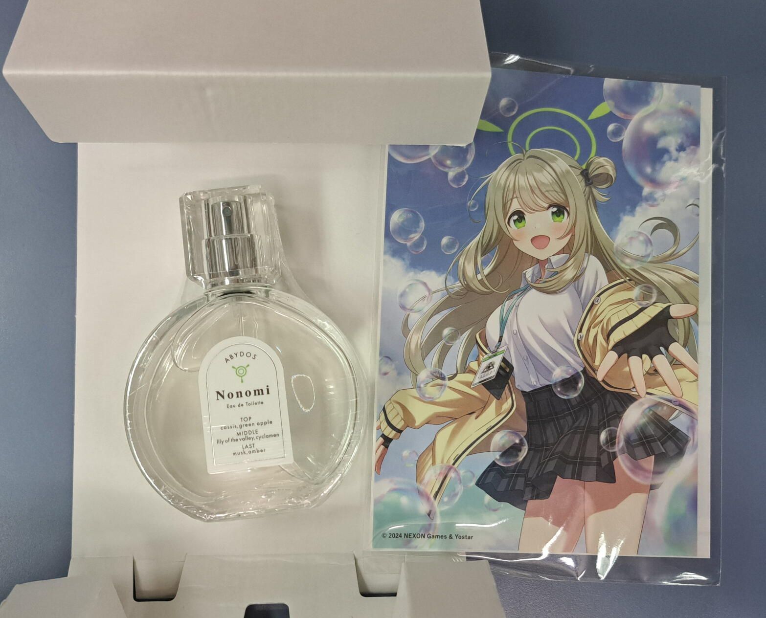 ブルーアーカイブ ブルアカ ノノミ 香水 オードトワレ ポストカード付き ノノミ オードトワレ │ アニディール フレグランス – Anideal