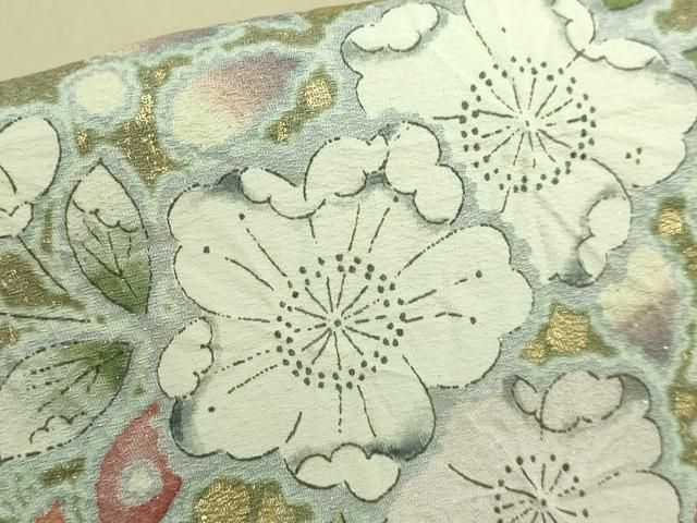 専用帯533●十日町 桐屋 翠山工房 別織纐纈 別誂 高級 正絹 落款袋帯辻ヶ花 imgrc0075770583.jpg