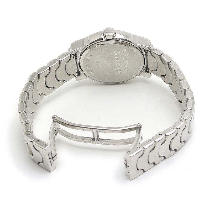 稼働品 BVLGARI ブルガリ ソロテンポ ST29S 白文字盤 ブルガリ BVLGARI ソロテンポ ST29S 白文字盤 レディース - メルカリ
