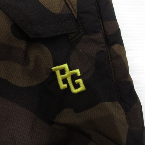 パーリーゲイツ PEARLY GATES 美品 カモフラ柄 迷彩柄 中綿