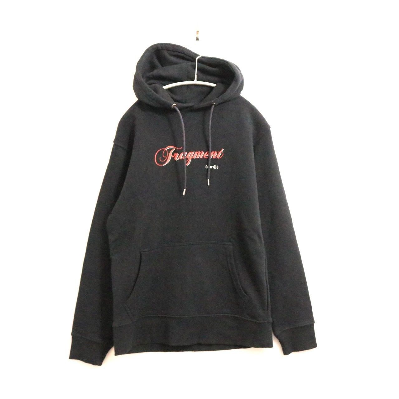 【中古B】sacai サカイ × FRAGMENT DESIGN フラグメントデザイン 1 S メンズ パーカー フーディー 19-02027M 裏起毛なし 黒 中古B 古着 中古B】sacai サカイ × FRAGMENT DESIGN フラグメントデザイン 1 S
