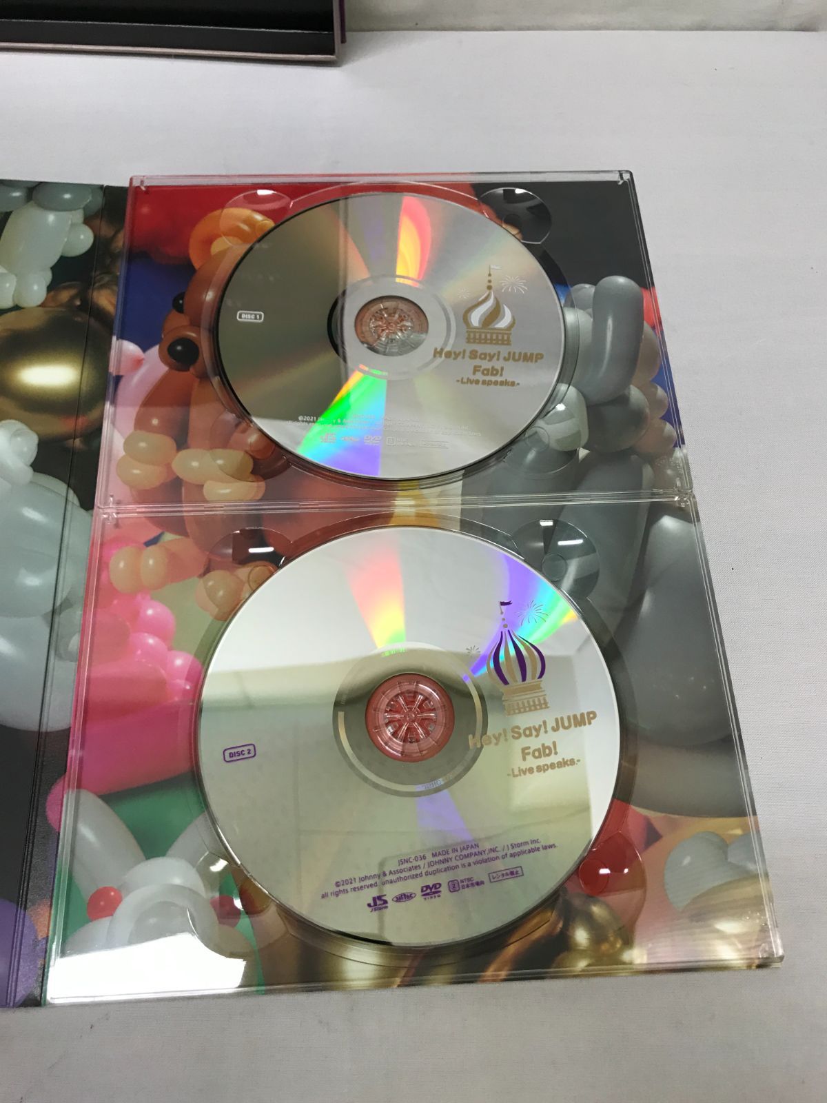 DVD】Hey! Say! Jump Fab! -live Speaks.-完全受注生産限定盤DVD 806 