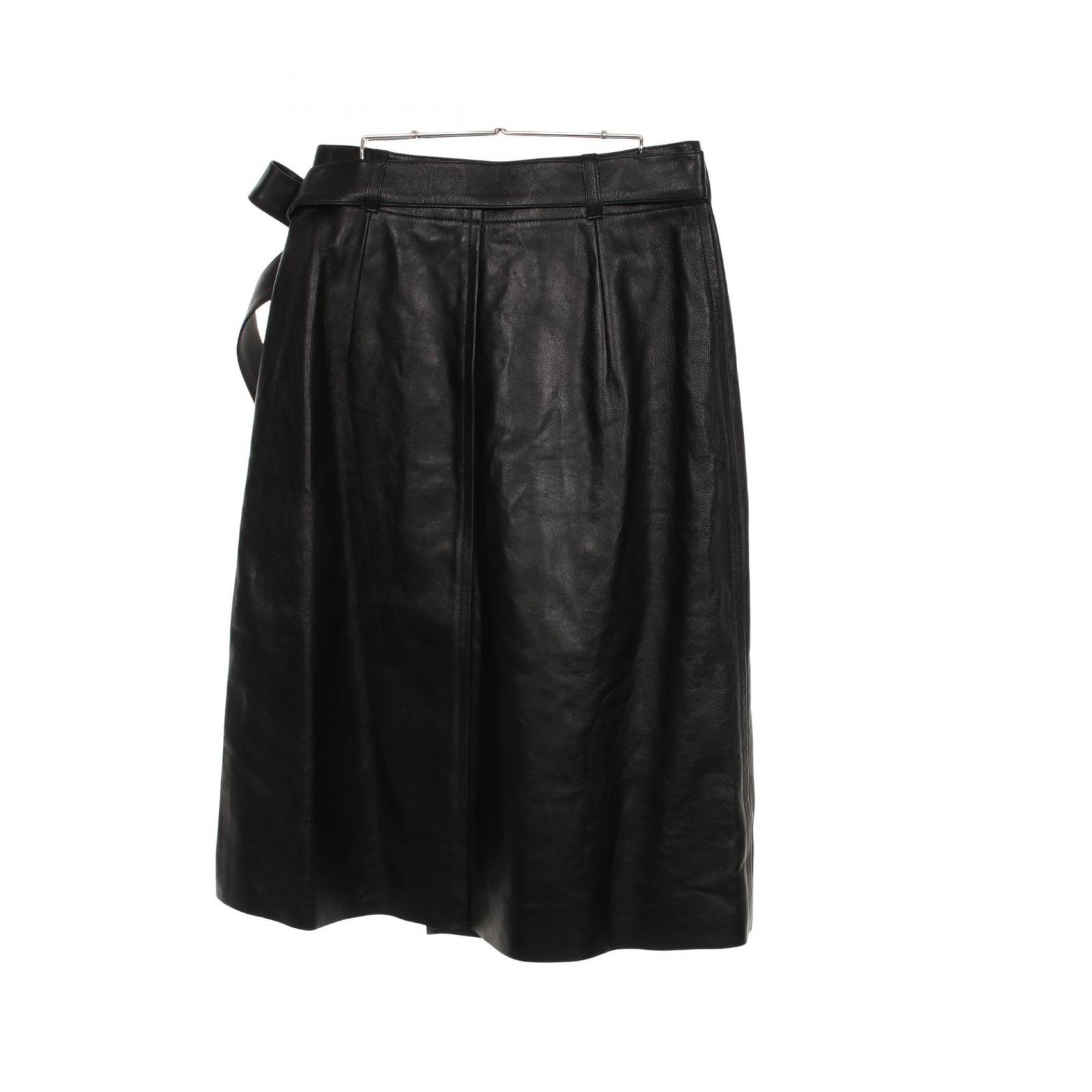 ディオール Dior スカート CDバックル レザー スカート レディース Used A