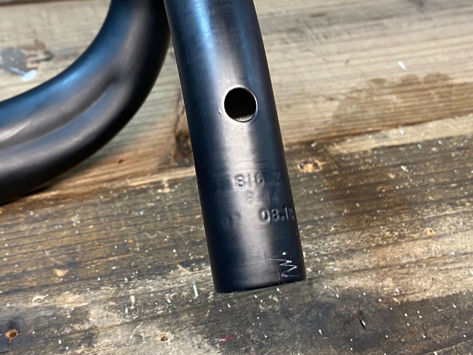 IR672 デダ Deda SUPERZERO アルミ ドロップハンドル 黒 エンドC