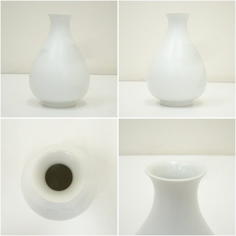出石焼 永澤永信造 白磁徳利（共箱） 酒器 おしゃれ かわいい 酒