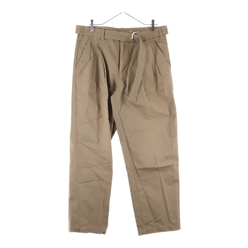 KITH キス 23SS Montrose Belted Pant モントローズ ベルトパンツ ブラウン KHM060279