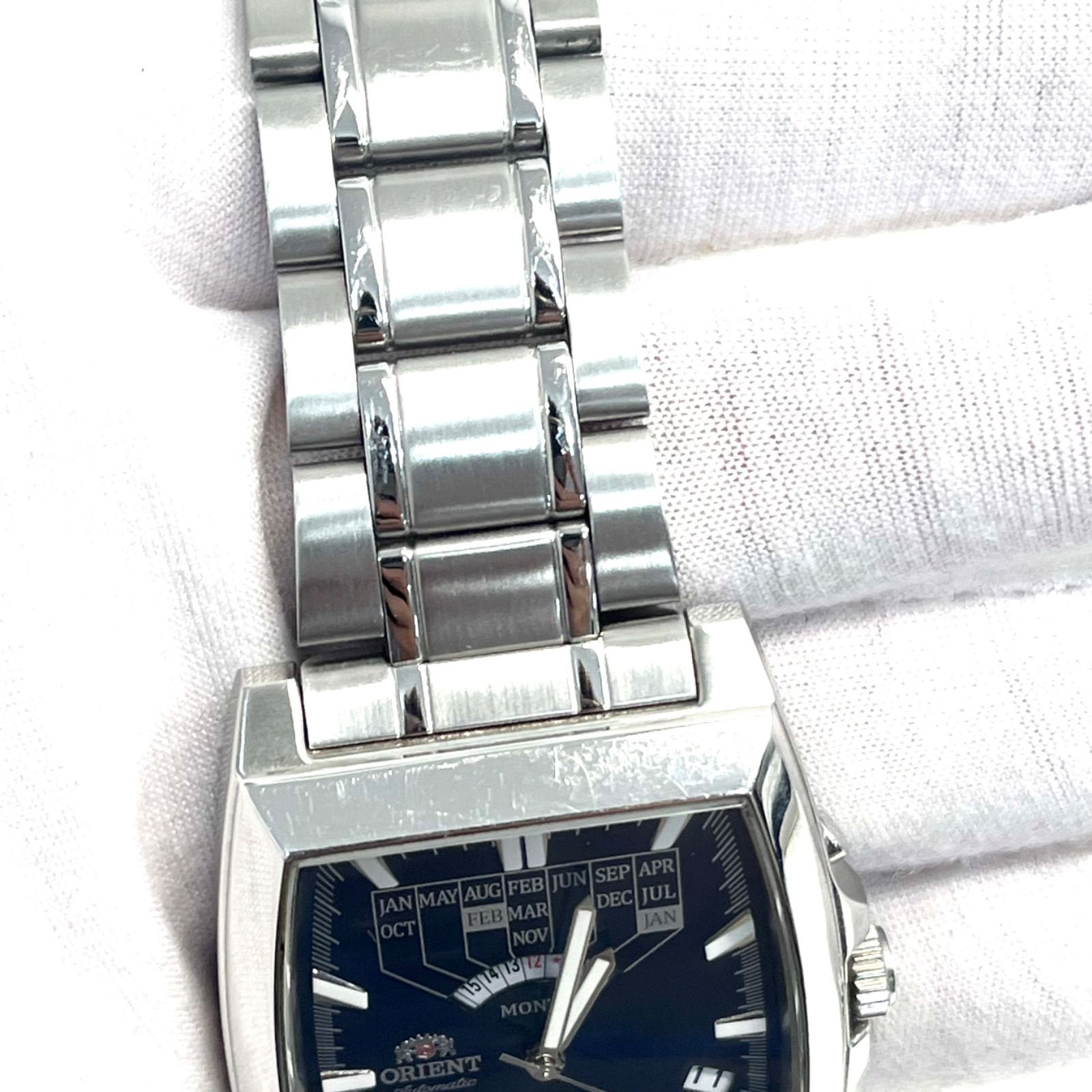 美品】ORIENT オリエント 腕時計 自動巻き EUAF-C0-A メンズ AT 