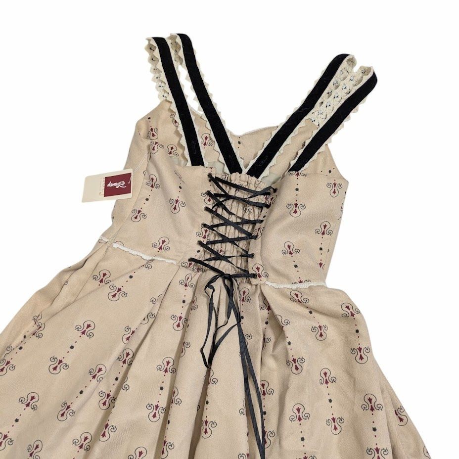 未使用品 Secret Honey × DiSNEY タグ付き 美女と野獣 図書館 ドレス