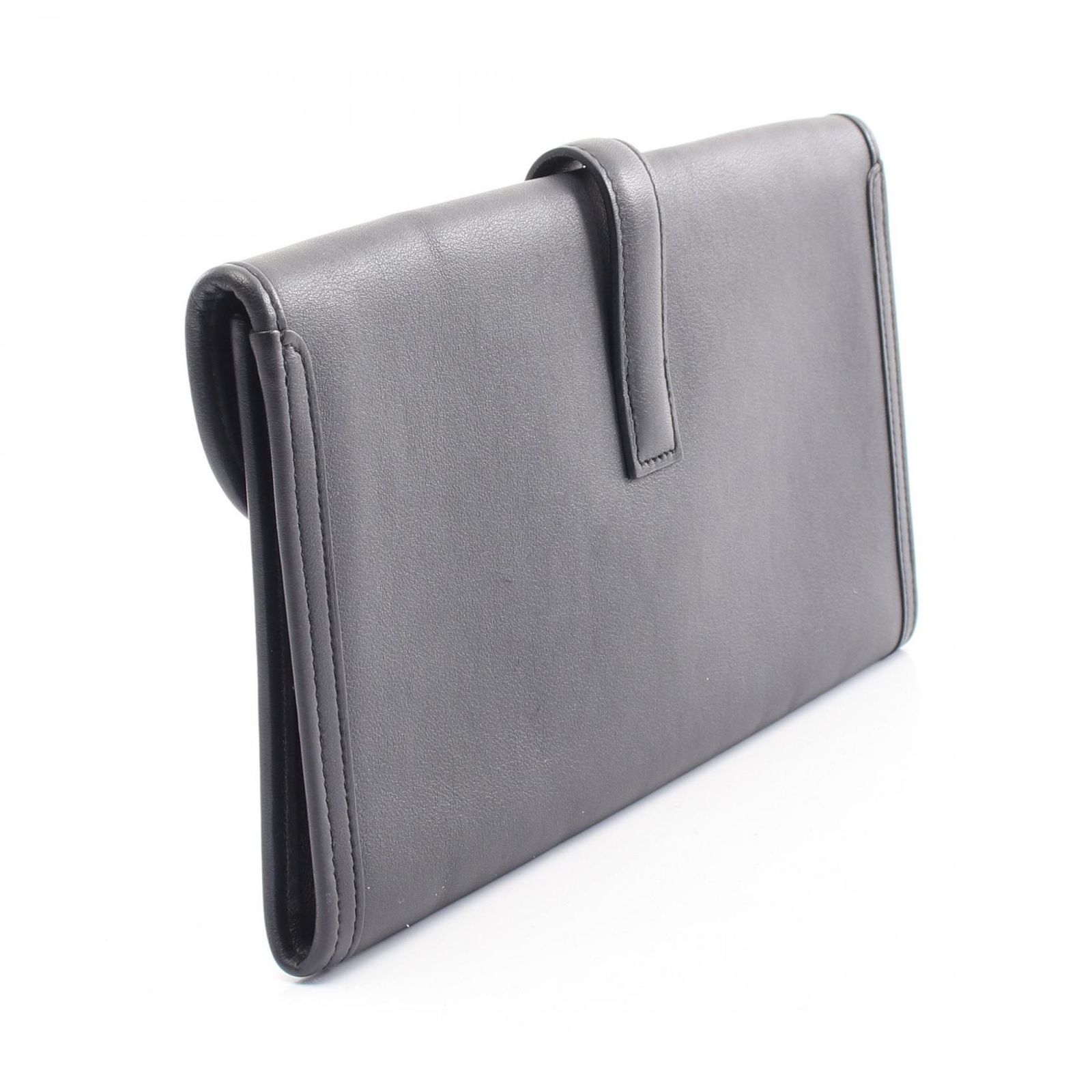 エルメス HERMES セカンドバッグ クラッチバッグ ジジェエラン ブルー