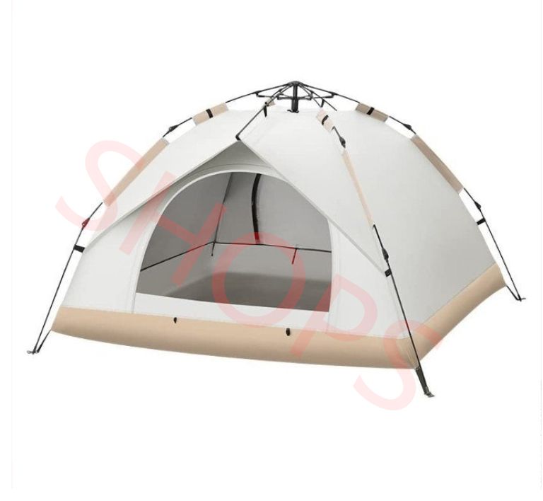 ワンタッチテント 2-3人用 シルバーコーティング 自動開閉 UV高遮光 超