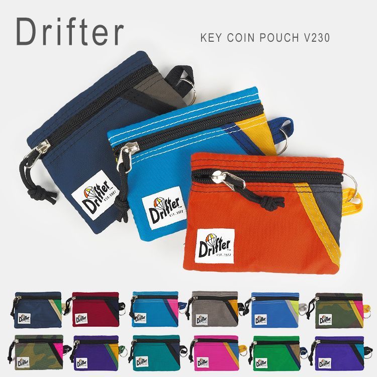 新品未使用 ドリフター キーコインポーチ コインケース Drifter KEY