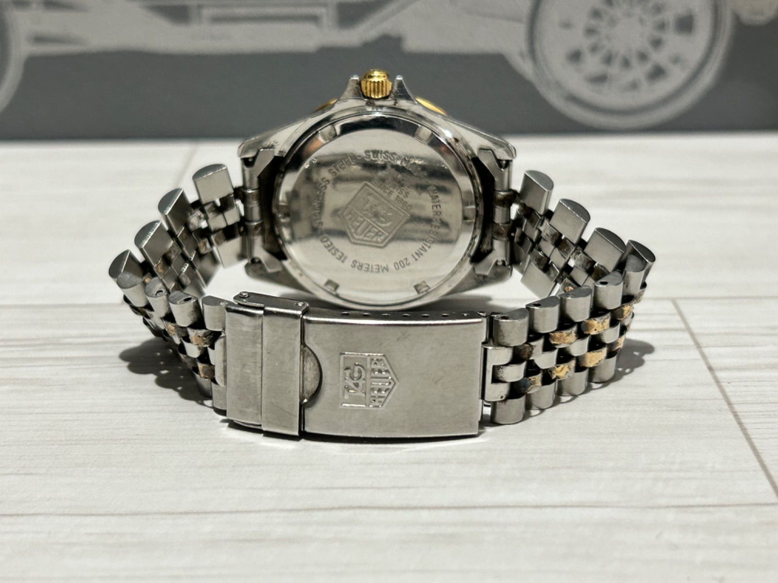 Tag heuer 37mm professional1000 980.020 タグホイヤー クォーツ 