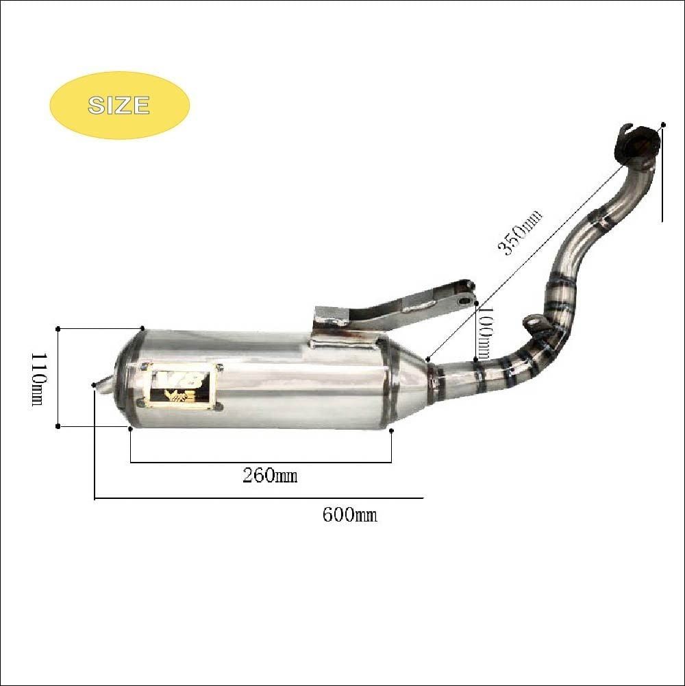 Life Design Johnson.116】ホンダ ディオ DIO 縦型 横型 V8 チャンバー