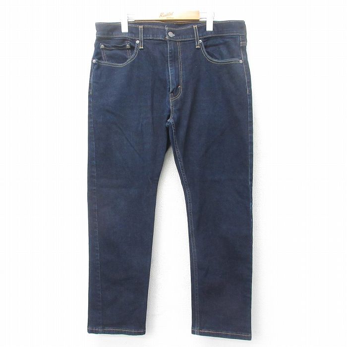 W36/古着 リーバイス Levis 502 ジーンズ メンズ 濃紺 ネイビー