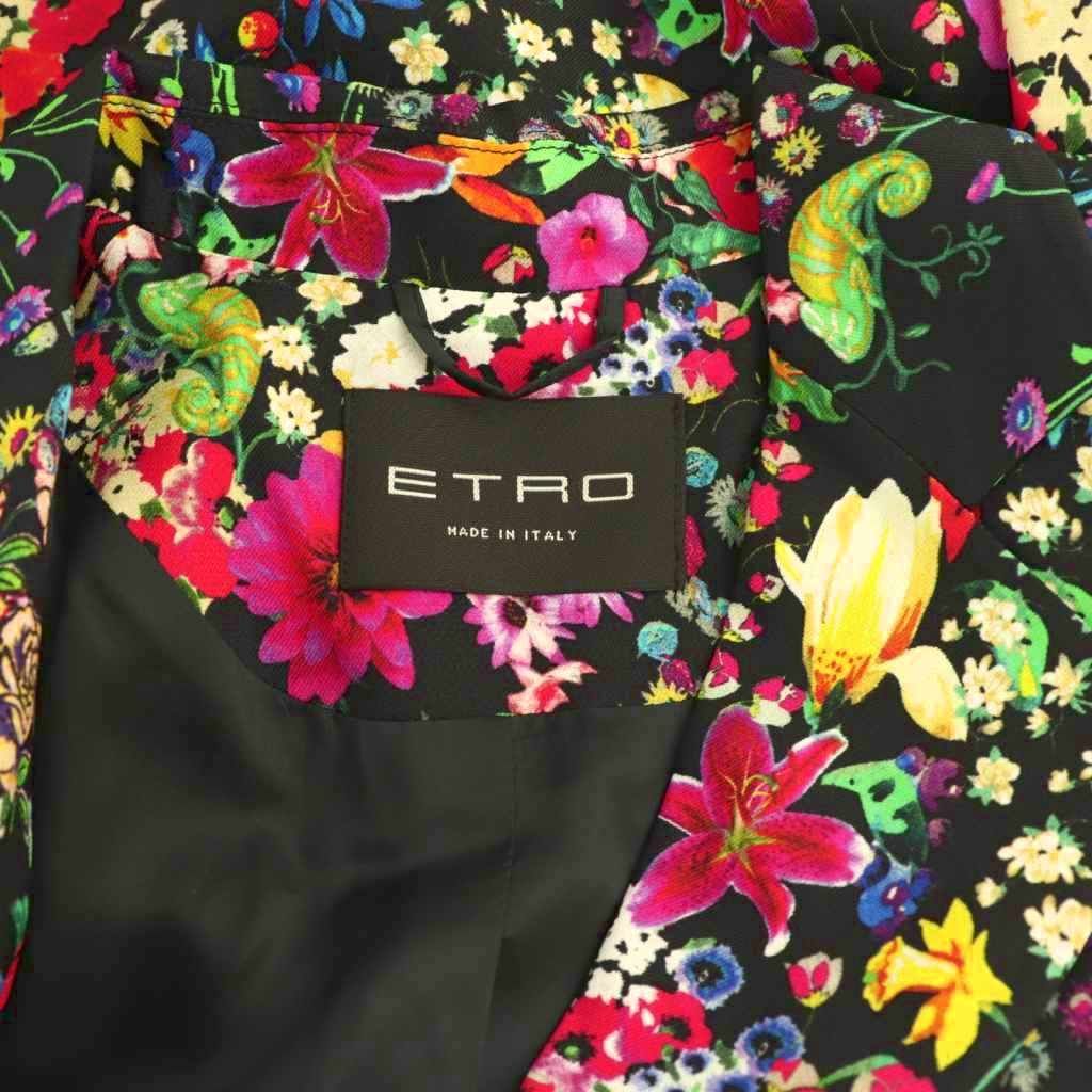 エトロ ETRO フラワープリントジャケット テーラードジャケット