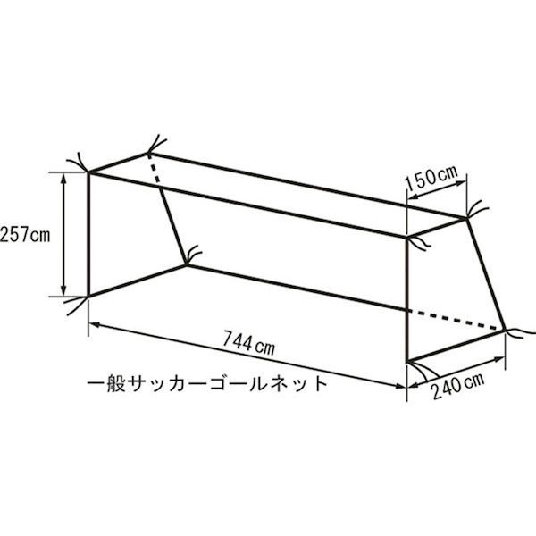 【新品・14営業日以内発送】4560161161454 KTネット 一般サツカ－ゴ－ルネツト KT478【沖縄離島販売不可】