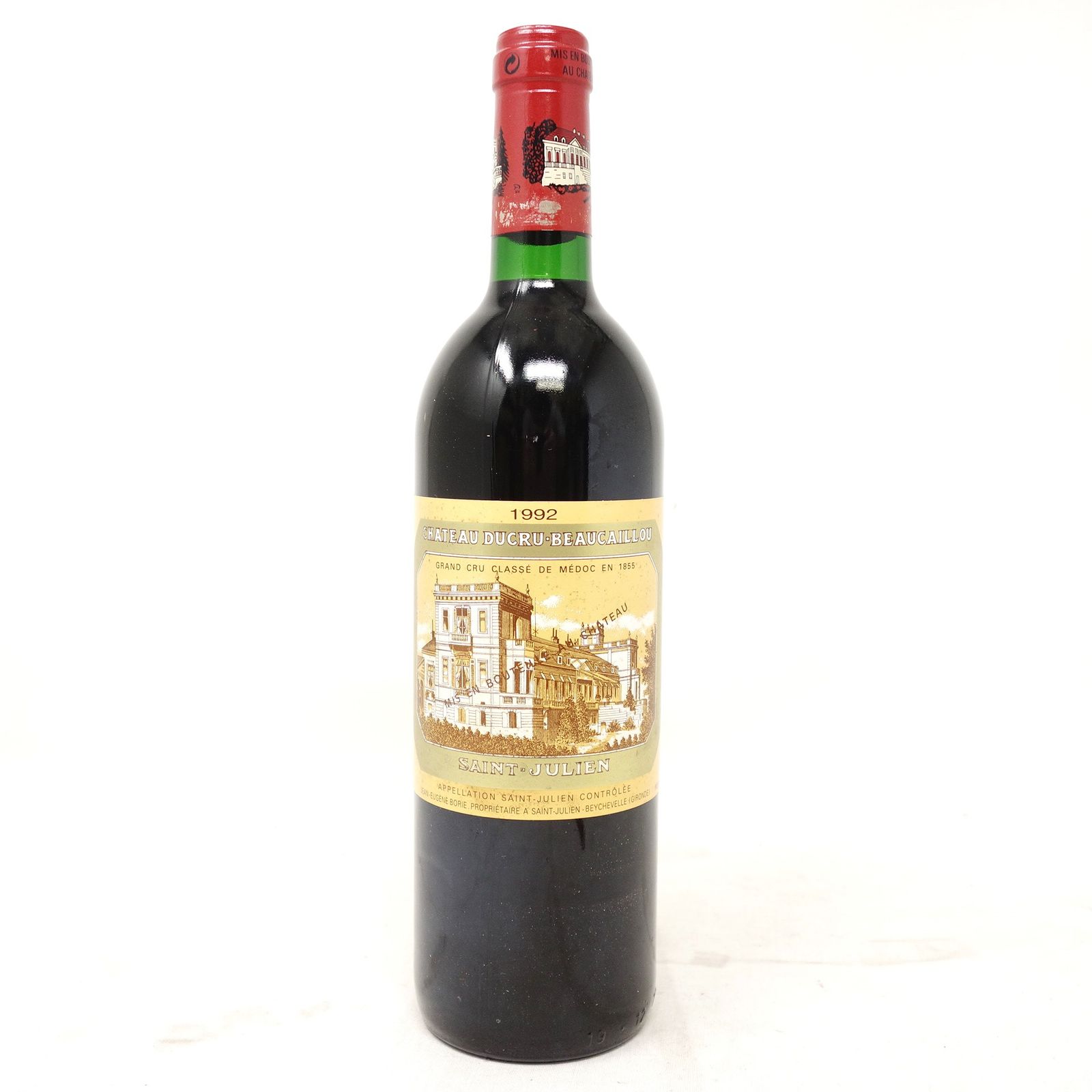 シャトー デュクリュ ボーカイユ サン ジュリアン 1992 750ml【A1 