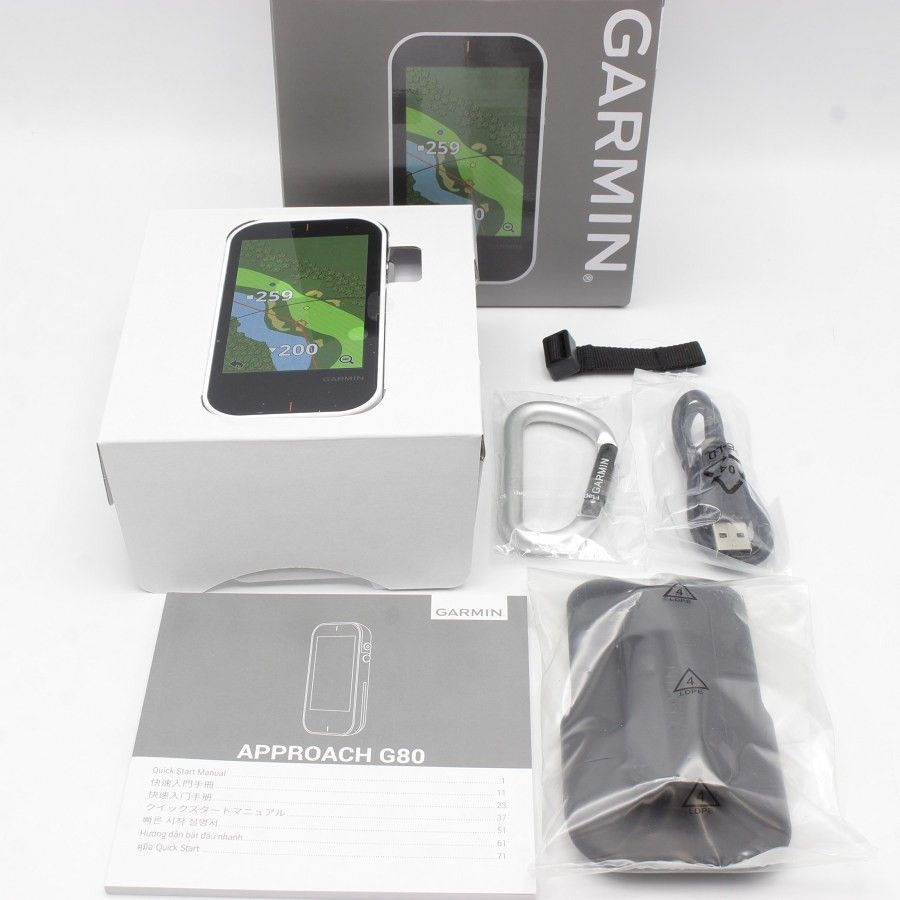 新品】GARMIN Approach G80 010-01914-02 ハンディ型GPSゴルフナビ ガーミン アプローチ 本体 - メルカリ