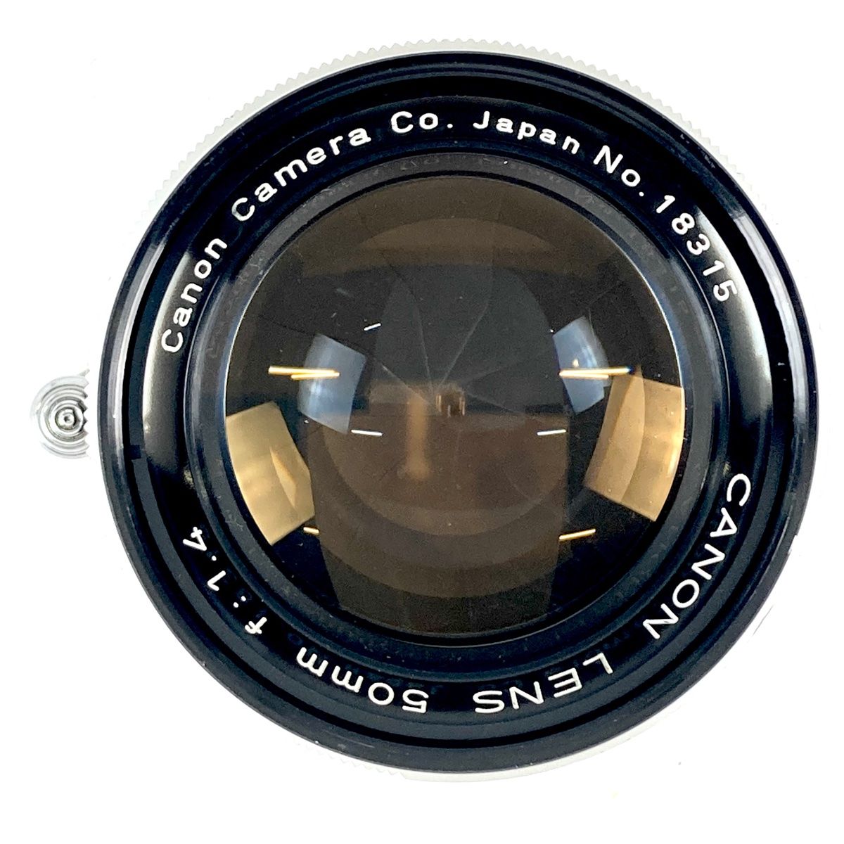 キヤノン Canon 50mm F1.4 Lマウント L39 レンジファインダーカメラ用  