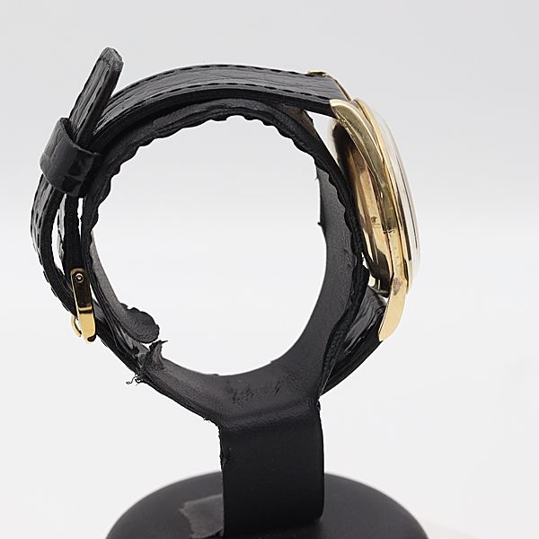 デッドストック級 稼働 オメガ ラウンド 手巻 シルバー文字盤 メンズ腕時計 9731700 9DIT ABC16548 SMZ