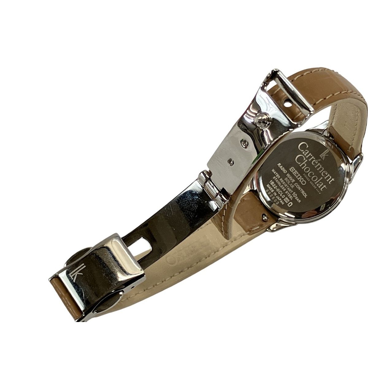 SEIKO LUKIA 1B22-0CL0 セイコー ルキア ピエールエルメ 腕時計 モデル ブラック文字盤 不動品 ソーラー ジャンク W10498461 NICORILABO_COM