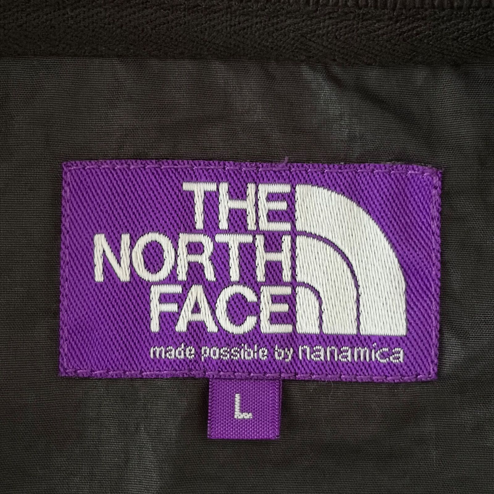 THE NORTH FACE PURPLE LABEL BEAUTY-YOUTH別注 L S Logo Woven Tee