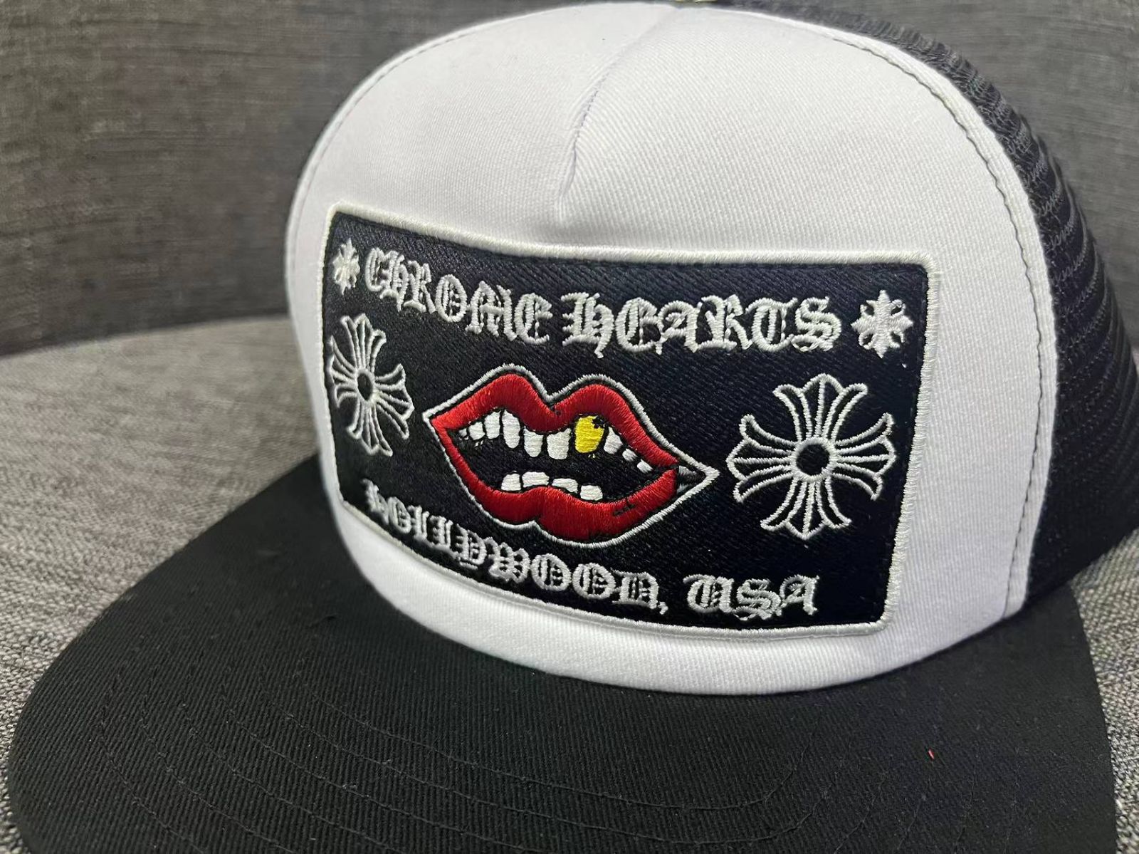 新品 Chrome hearts クロムハーツ  刺繍 CAP キャップ ホワイト