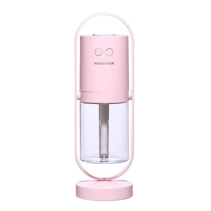 新しい未使用 加湿器 卓上加湿器 200ml ムードライト 超音波式