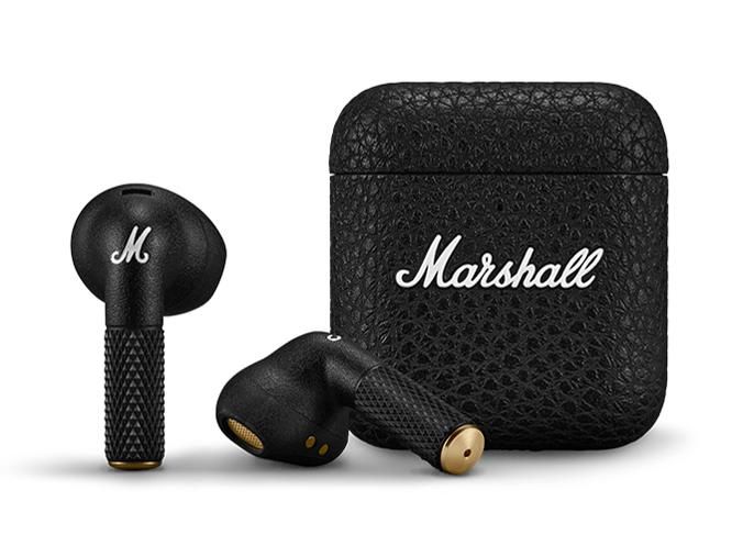 4営業日で発送 Marshall MINOR4BLACK フルワイヤレスイヤホン Minor IV ブラック MINOR4BLACK ワイヤレス 左右分離 Bluetooth対応