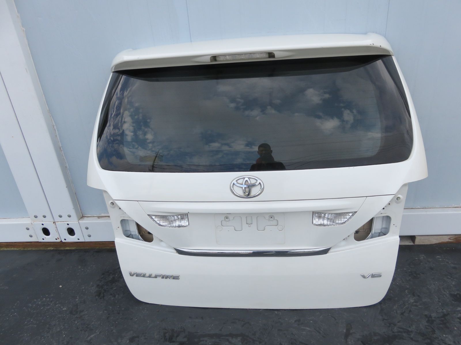 SFC2616 ヴェルファイア ANH20W ANH25W GGH20W GGH25W 前期 純正 パワーバックドア リアゲート トランク ハッチバック 070 パールホワイト